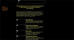 Desktop Screenshot of deantiques.com